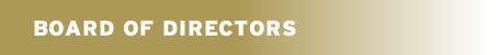 Board of Directors