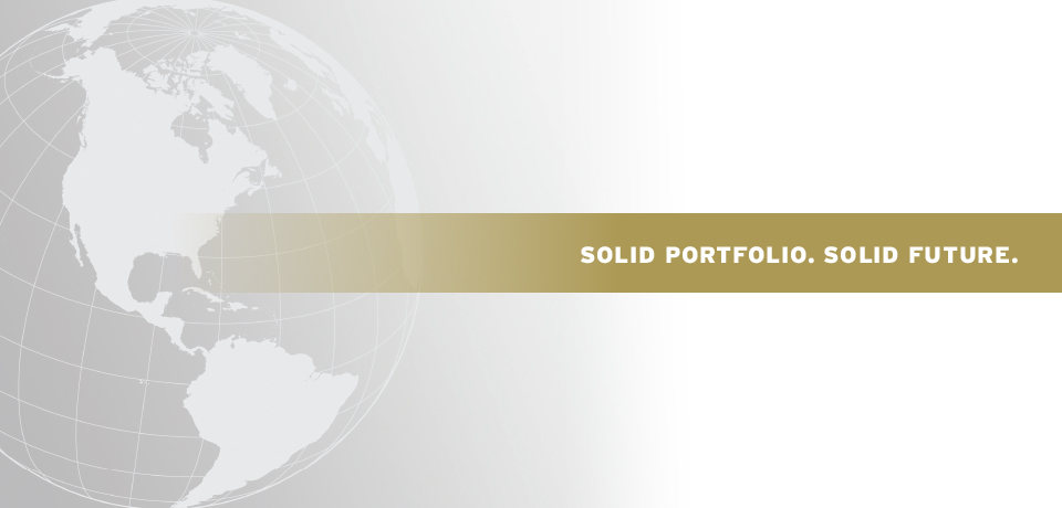 Solid Portfolio. Solid Future.