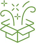 icon of a box opening