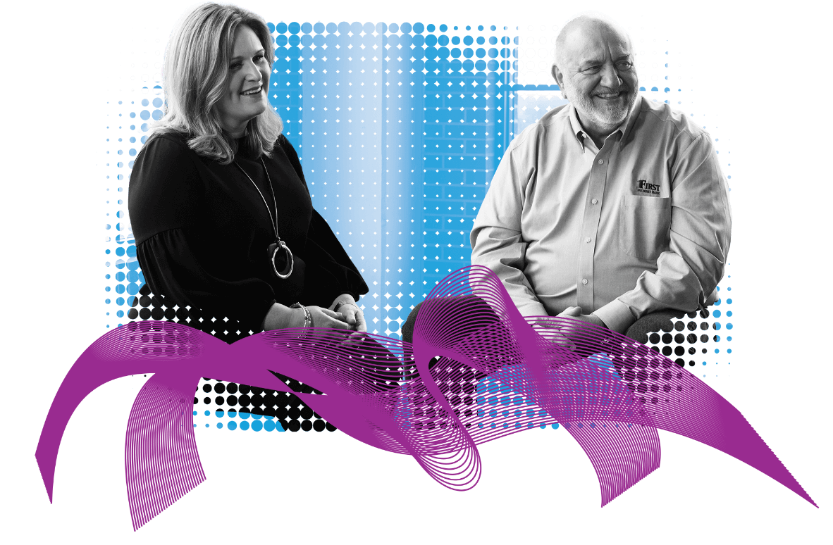 image of CEO David Becker and President Nicole Lorch
