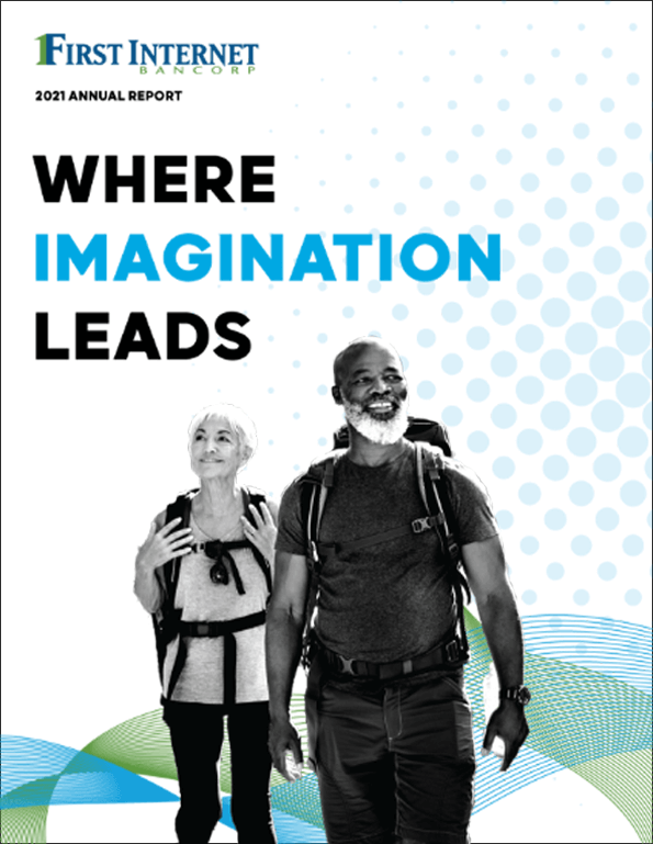 image of the cover of the 2021 annual report printed version